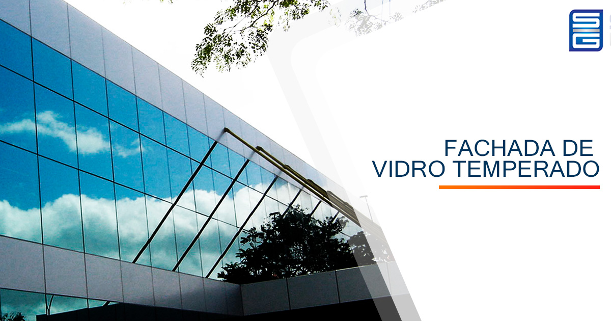 Fachada de Vidro Temperado Sorocaba